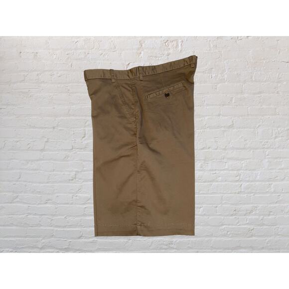 Jachs New York Khaki Shorts, Size 34, Flat front, Cotton Stretch - Picture 3 of 5